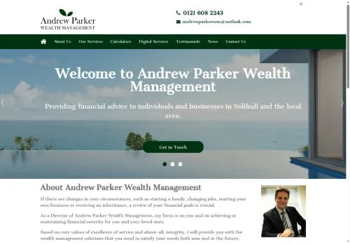 Website Image of Andrew Parker Wealth Management Limited