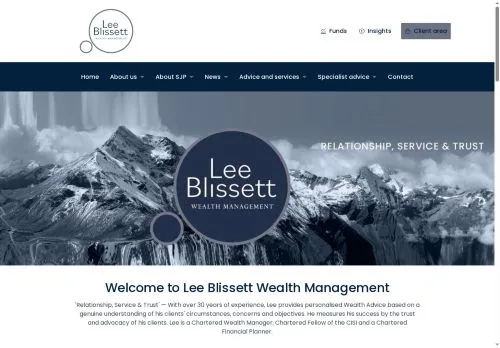 Website Image of Lee Blissett Wealth Management