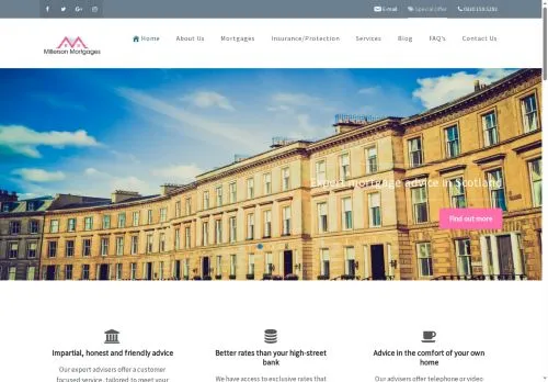 Website Image of Millerson Mortgages LTD