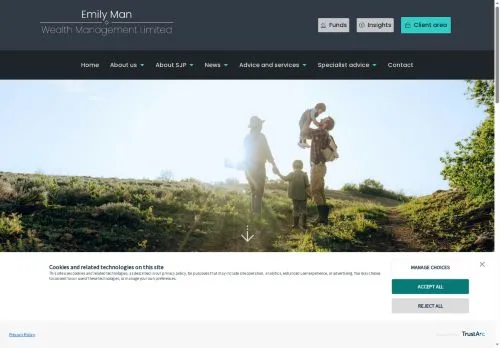 Website Image of Emily Man Wealth Management Limited