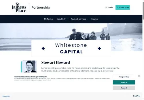 Website Image of Whitestone Capital Financial Planning LTD