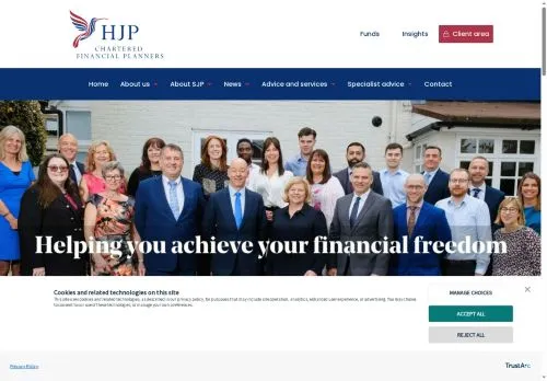 Website Image of HJP Wealth Management LTD