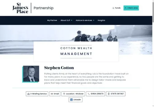 Website Image of Stephen Cotton