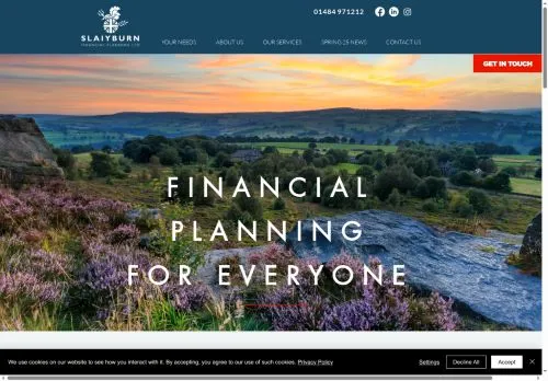 Website Image of SLAIYBURN FINANCIAL PLANNING LIMITED