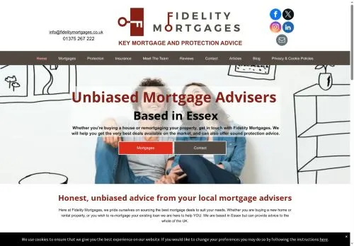 Website Image of Fidelity Mortgages LTD