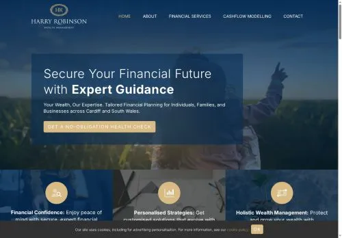 Website Image of Harry Robinson Wealth Management Limited