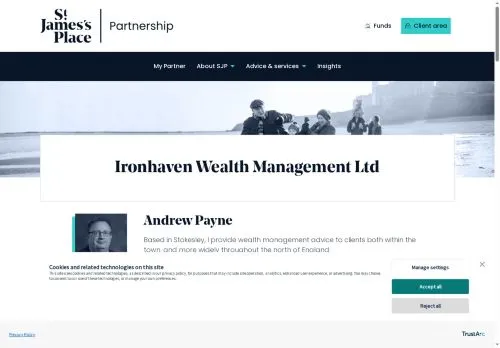 Website Image of Ironhaven Wealth Management LTD