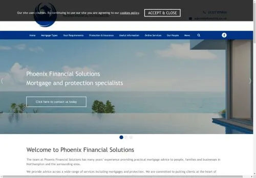 Website Image of Phoenix Financial Solutions LTD