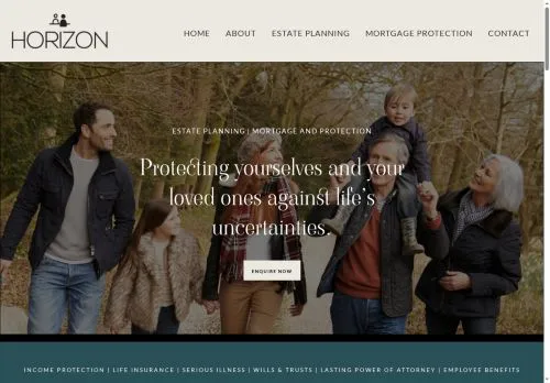 Website Image of Horizon Mortgages and Protection LTD