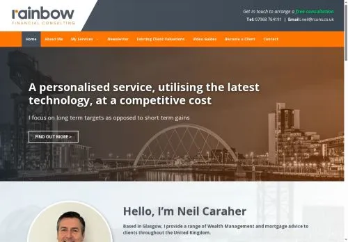 Website Image of Rainbow Consulting (scot) Limited