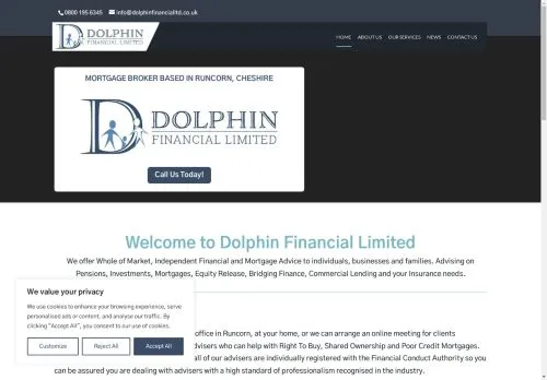 Website Image of Dolphin Financial Limited