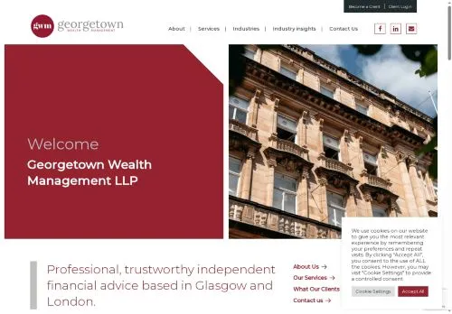 Website Image of Georgetown Wealth Management LLP
