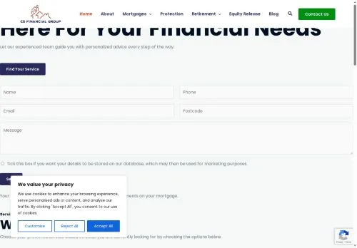 Website Image of CS Financial Group Limited