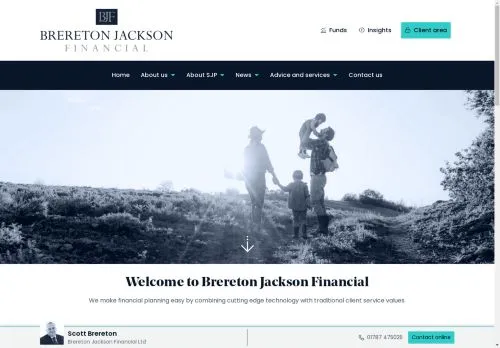 Website Image of Brereton Jackson Financial Limited