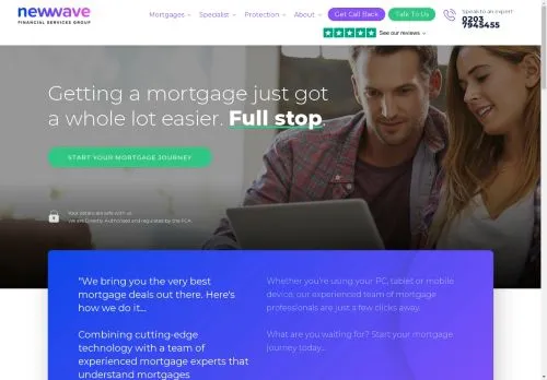 Website Image of New Wave Financial Services LTD
