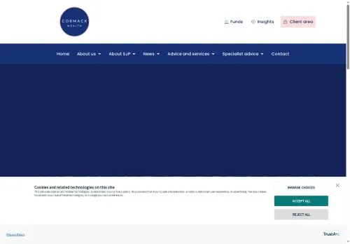 Website Image of Cormack Wealth Management Limited