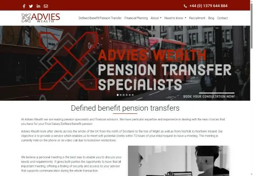 Website Image of Woodgrange Associates (IFA) LTD