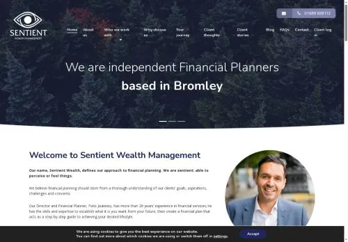 Website Image of SENTIENT WEALTH MANAGEMENT LIMITED