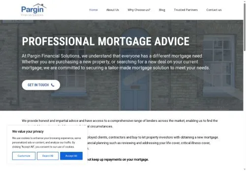 Website Image of Pargin Financial Solutions LTD