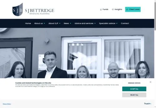 Website Image of S J Bettridge Financial Planning LTD