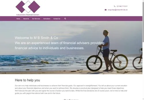 Website Image of M.b. SMITH & CO LTD