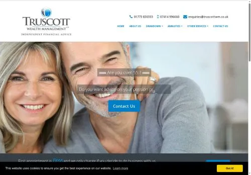Website Image of Truscott Wealth Management Limited
