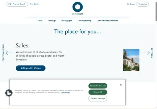 Website Image of Ocean Financial Services Limited