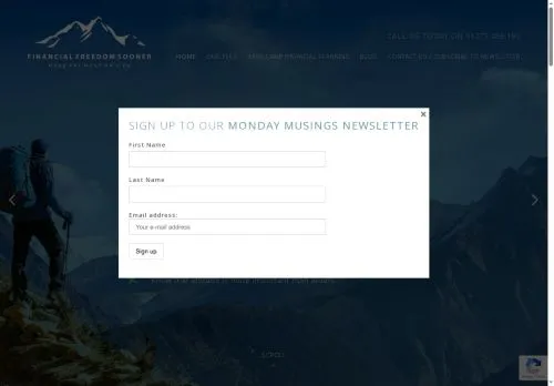 Website Image of Financial Freedom Sooner Limited