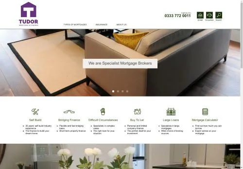 Website Image of TUDOR MORTGAGE and FINANCE LIMITED