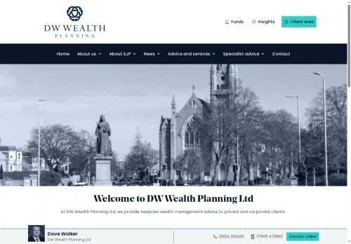 Website Image of DW Wealth Planning LTD