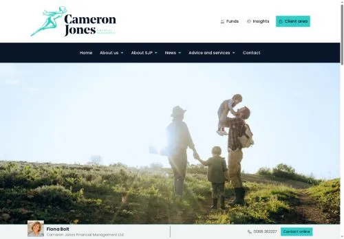 Website Image of Cameron Jones Financial Management Limited