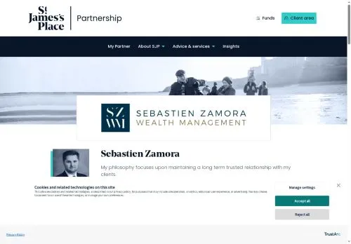 Website Image of Sebastien Zamora Wealth Management LTD
