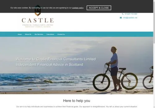 Website Image of Castle Financial Consultants Limited