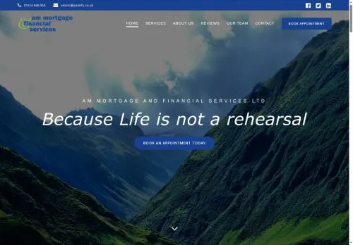 Website Image of AM Mortgage & Financial Services LTD