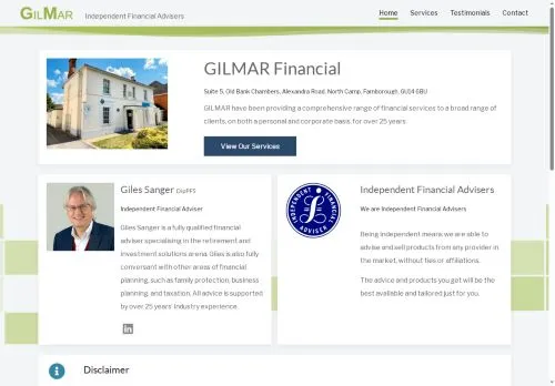 Website Image of Giles Sanger