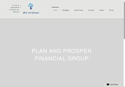Website Image of Plan and Prosper Financial Group Limited