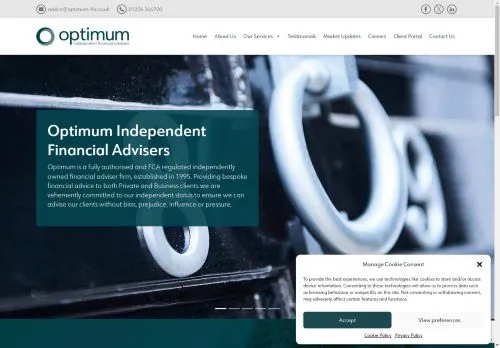 Website Image of Optimum Independent Financial Advisers Limited