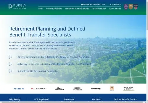 Website Image of Purely Financial LTD