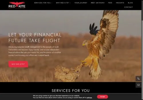Website Image of Red Kite Wealth Management Limited