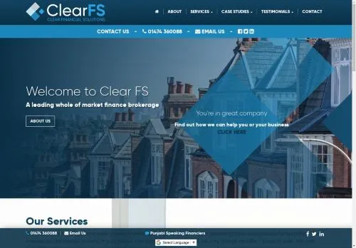 Website Image of Kent Mortgage Services LTD
