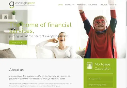 Website Image of Ashleigh Green Financial Services LTD