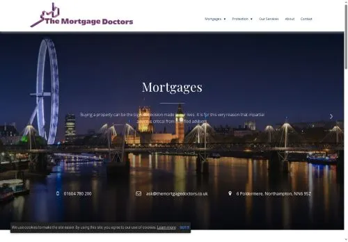 Website Image of The Mortgage Doctors Limited