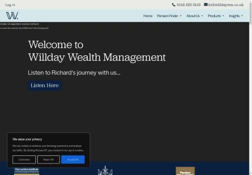 Website Image of WILLDAY WEALTH MANAGEMENT LIMITED