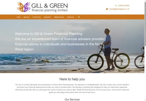 Website Image of Gill & Green Financial Planning LTD