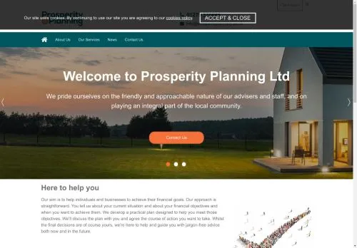 Website Image of Prosperity Planning LTD