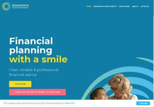 Website Image of Bosworth Wealth Management LTD