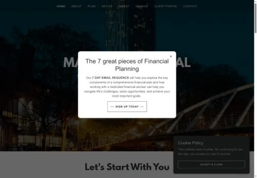 Website Image of Beswicks Financial Limited