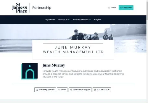 Website Image of June Murray Wealth Management LTD