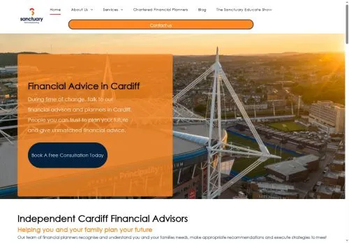 Website Image of Sanctuary Financial LTD