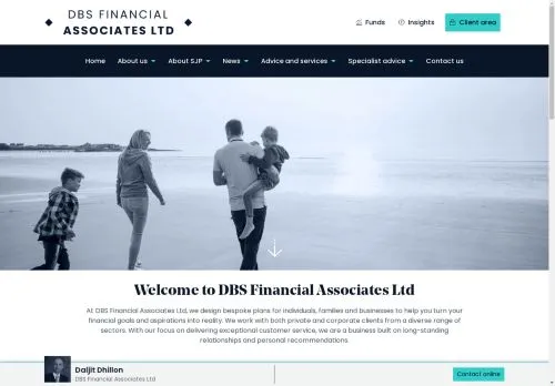 Website Image of DBS Financial Associates LTD